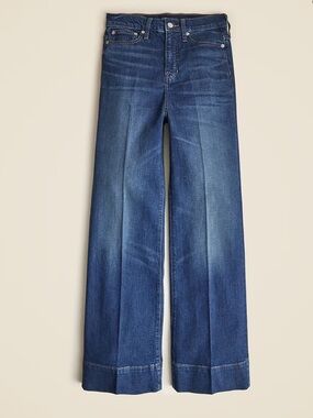 J. Crew High-rise denim trouser jean size 28